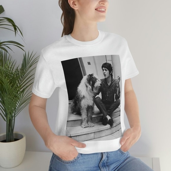 Lignu Other - Paul McCartney And Martha Unisex T-shirt Gift For Fan